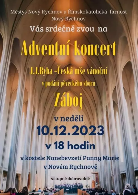 Adventní koncert v Novém Rychnově